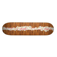 Retro Hawaiian Skateboard