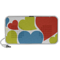 Retro Hearts speakers