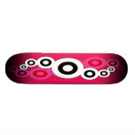 Retro Helix (Magenta) Skateboard Deck