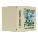 Retro Hooked On Fishing Binder