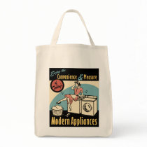 Retro Housewife Washer Dryer Bag