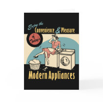 Retro Housewife Washer Dryer