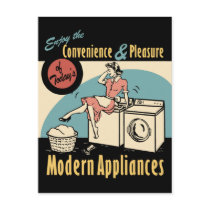 Retro Housewife Washer Dryer