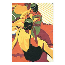 Retro Invitation Summer House ~ Beach ~ Pool Party