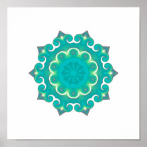 Retro Kaleidoscope Abstract