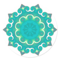 Retro Kaleidoscope Abstract