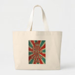 Retro Keep Calm And Carry On Canvas Bag