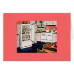 Retro Kitchen Greeting Cards
