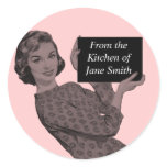 Retro Kitchen Label