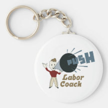 Retro Labour Coach Key Chain