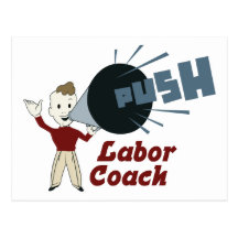 Retro Labour Coach Postcards