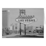 Retro Las Vegas Sign Card
