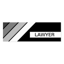 retro LAWYER Business Cards