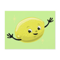 Retro Lemon Guy Post Cards