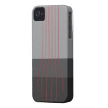 Retro Lines iPhone 4 Case