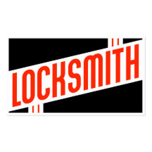 retro locksmith business card templates