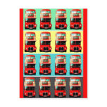 Retro London Bus Postcard -3