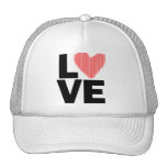 Retro Love Red & Pink Trucker Hat