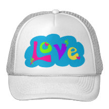 Retro Love Tees and Gifts Mesh Hat