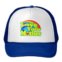 Retro Love Your Mother Earth Trucker Hat