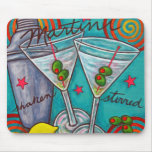 Retro Martini Mouse Pad mousepads