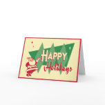 Retro MCM Christmas Card