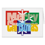 Retro Merry Christmas Card