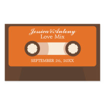 Retro Mixtape Wedding Favour