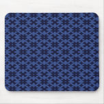 Retro modern flower and cross pattern mousepad