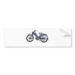 Retro moped Tunturi Bumper Stickers