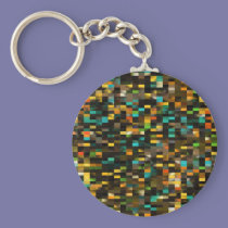 Retro Mosaic keychains