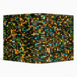 Retro Mosaic Vinyl Binders