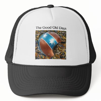 Retro Motorcycle Helmet Hats by southernent