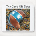 Retro Motorcycle Helmet mousepads