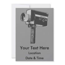 Retro Movie Camera