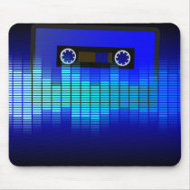 Retro Music Mouse Pad