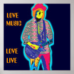retro music poster FROM 14..95 posters