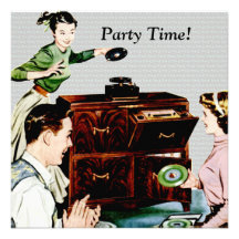 Rétro musique faire-parts