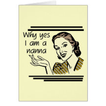 Retro Nanna T-shirts and Gifts Cards