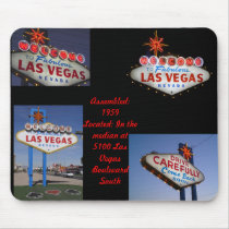 Retro Neon Series: Lss Vegas Sign mousepads