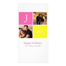 Rétro Noël Carte Avec Photo