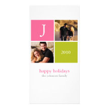 Rétro Noël Cartes De Vœux Avec Photo