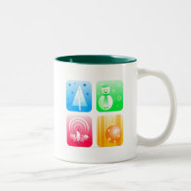 Rétro Noël Tasses