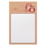 Retro Owls Stationery