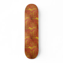 Retro Paisley Custom Skate Board