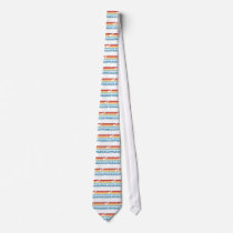 Retro Palm Tree Paraguay Neck Ties