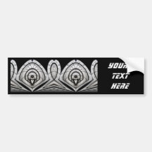 Rétro pare-chocs de ~ de tunnel autocollants pour voiture