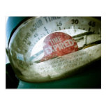Retro Parking Metre 01 Postcard