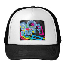 Rétro partie 80 casquette de camionneur