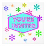 Rétro partie invitations